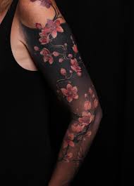 They are vibrant pink colored flowers which grow on cherry trees, which are common in regions of west asia and east europe. 117 Of The Very Best Flower Tattoos Tattoo Insider Sleeve Tattoos For Women Tattoos Tattoos For Women