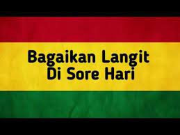 Lagu Viral Bagaikan Langit Di Sore Hari Ska Reggae Terbaru Youtube Lagu Langit