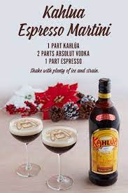 Coffee machine bevilles espresso martini kahlua recipe with vanilla. Pin On Kahlua Holiday Classic Drinks