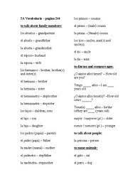 Are you looking for realidades 1 communication workbook answer key 5a? Realidades 1 Chapter 5a Vocabulary List With Answer Key By Sra Mariposa