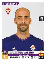 ( ) inter midfielder borja valero took to social media to celebrate inter's win away to sampdoria on saturday night at the stadio luigi ferraris. Sticker 167 Borja Valero Panini Calciatori 2015 2016 Laststicker Com