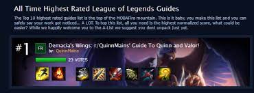 Directly export those runes into your lol client. Quinn Build Guide Demacia S Wings R Quinnmains Guide To Quinn And Valor League Of Legends Strategy Builds