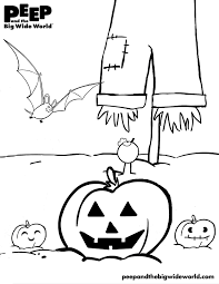 Download This Halloween Peep Coloring Page To Enjoy Halloween With Peep Peep Coloring Coloringpage Wgbh Preschool Science Halloween Peeps Fun Math