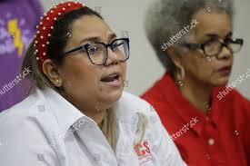 Coordinator Network Working Women Panama Luisa Foto de stock de contenido  editorial