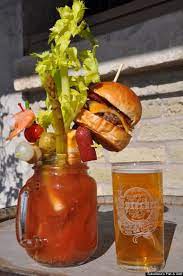 Bloody mary may also refer to: Cheeseburger Bloody Mary From Sobelman S Pub Grill Is Hangover Dream Come True Huffpost