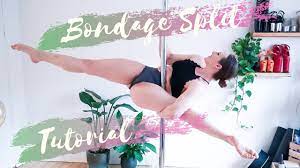 Bondage Split - Advanced Pole Dancing Move | How to Pole Dance - YouTube