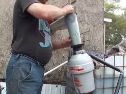 It will make grass and leaf mulch for the home and garden. Leaf Shredder Made Out Of A Garbage Disposal Youtube