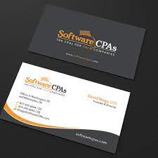 Elegant grey on black monogram classic business card. Business Card For Really Cool Cpa Firm Business Card Contest 99designs