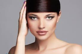 Girl With Hairstyle In Underwear Stock Image