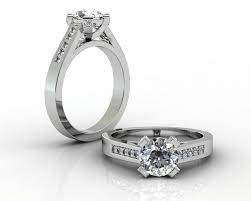 Designer Rings Jewelry Available On Lowest Prices For Wedding White Gold Engagement Rings White Gold Engagement Rings Vintage Custom Diamond Engagement Rings