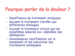 Tenue du dossier patient, délai d'envoi du courrier de fin d'hospitalisation, dépistage des troubles nutritionnels, traçabilité de l'évaluation de la douleur, tenue. Douleur Traitement Hopital Lariboisiere Dr C Nollet Ppt Telecharger