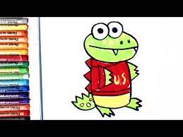 Red titan, combo panda, gus the gummy gator, and alpha lexa are celebrating their favorite states across the country! How To Draw Gus The Gator Drawing And Coloring For Kids Youtube