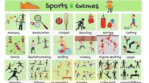 Top 11 sports for children. List Of Sports Types Of Sports And Games In English Sports List With Pictures Youtube