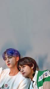 Bei ihrem debüt 2013 war bts ein echter underdog in der . Bts Jin And V Wallpapers Top Free Bts Jin And V Backgrounds Wallpaperaccess
