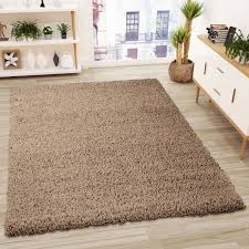 Verwenden sie bei der teppich reinigung seife, müssen sie unbedingt darauf achten, dass die seife komplett herausgewaschen wird, da sie sonst künftigen. Hochflor Shaggy Teppich Modern Pflegeleichte Florhohe Unifarben Top Preis Ebay