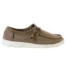 Hey dude wendy chambray shoe womens. Hey Dude Wendy Chestnut