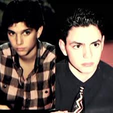 Mike Vitar and Ralph Macchio