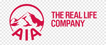 What is this product about? Aia The Real Life Company Logo Aia Group Life Insurance Company Aia Vitality Vietnam Company Text Png Pngegg