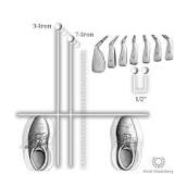 Image result for where to place golf ball when hitting irons