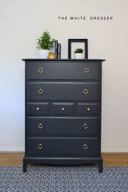 Stag Minstrel Tallboy Stag Furniture Painted Drawers Vintage Renovation