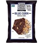 Tortilla Chips Gluten Free Nongmo Blue Corn