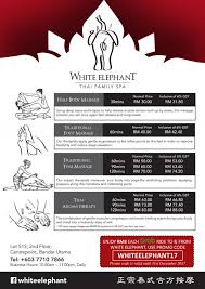 B13a, b26 ,& b36, 1 utama shopping centre (new wing), lebuh bandar utama, petaling jaya, 47800, malaysia. White Elephant Thai Family Spa By Thai Odyssey