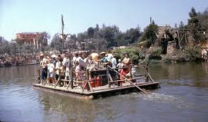 I used to love Tom Sawyers Island in the summer as a kid. Taking this  little raft over, running around for 20 minutes or so in the dirt, hiding  in Injun Joes