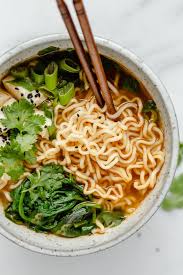 With a little bit of effort to make good toppings, you can enjoy great ramen almost like the ones you order he asked about japanese food recipes last night and then ramen. Quick Easy Vegan Ramen Choosing Chia