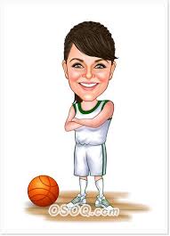 Women S Basketball Caricatures Caricature Womens Basketball Basketball Star