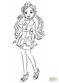 Jane Coloring Page Descendants Coloring Pages Disney Coloring Pages Mermaid Coloring Pages