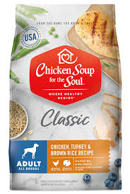 Ve&cc vets healthy dog food recipe. Classic Adult Dry Dog Food Chicken Turkey Brown Rice Recipe Chicken Soup For The Soul Pet Food