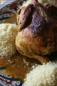 Je vous avais promis ma recette de couscous par étapes, une recette pas bien compliquée mais qui nécessite pas mal d'organisation et de. Poulet Farci A La Semoule Couscous Passion Culinaire By Minouchka
