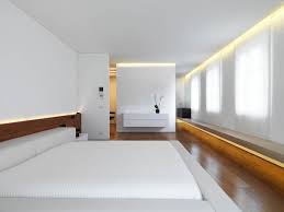 Indirect Light Behind Headboard Bedroom Lighting Minimalist Interior In Tuscany Ital Living Room Decor Lights Minimalist Living Room Minimalist Interior