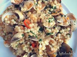 Couscous De Sardaigne Aux Coques Recette Du Dimanche Recettes De Cuisine Recette Recettes Poissons Et Fruits De Mer