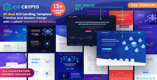 Ico is one of the easiest and most effective ways to attract investments. Ico Crypto Bitcoin And Cryptocurrency Ico Landing Page Psd Template By Softnio Stylelib