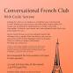 Conversational French Club — Wellfleet Public Library event image
