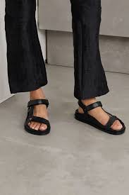 Black Leather Sandals Porte Paire Black Leather Sandals Leather Sandals Trending Sandals