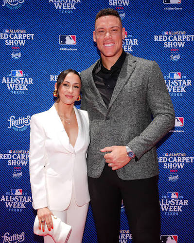 Aaron Judge at MLB All-Star Game red carpet