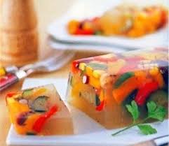 Gelee De Legumes Aspic Agar Agar Gelee De Fruits Fruits Gelee