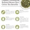 Gen mai cha is a traditional japanese blend of sencha, rice and for our speacial blend we also added popped corn. 1