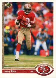 Before using this information to make a buying or selling decision, confirm the data by consulting the actual sales catalog and prices realized. 1991 Upper Deck Jerry Rice 57 Football Vcp Price Guide