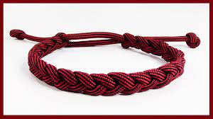 (about 1 ft of paracord for every 1 inch of bracelet length). Easiest Adjustable One Strand Braided Paracord Bracelet Rastaclat Style Youtube