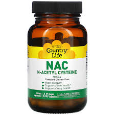 It can be taken intravenously, by mouth, or inhaled as a mist. Country Life Nac N Acetyl Cysteine 750 Mg 60 Vegan Capsules Iherb