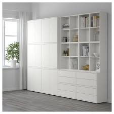 Ikea Eket Storage Combination With Feet White Ikea Zuhause Aufbewahrung Wohnzimmer Ikea Ideen