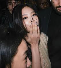 Jennie Kim at the Jean Paul Gaultier Haute Couture Spring/Summer 2025  fashion show.✨ LisLove