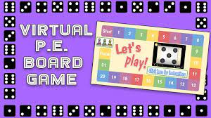 Social Distant Pe Games The Virtual Pe Board Game Virtual Pe Physical Education Activities Pe Activities