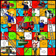 Fireman Sam Giant Hoses And Ladders Game Amazon Co Uk Toys Games Serpientes Y Escaleras Juegos De Mesa Serpientes
