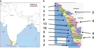 Kerala is divided into 14 districts, 21 revenue divisions. Figure 1 Multi Center Prospective Survey Of Inflammatory Bowel Diseases In Kerala More Than 2000 Cases Springerlink