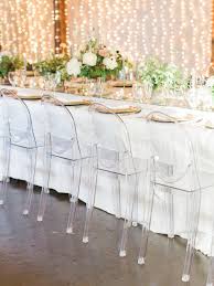 Charming Southern Wedding With Modern Design Moments Clear Chairs Southern Wedding Wedding