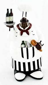 3pc Canister African American Black Chef Kitchen Decor Pin On African American Figurines
